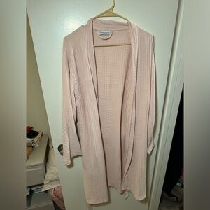 Parachute light pink (rose) cloud cotton robe size medium